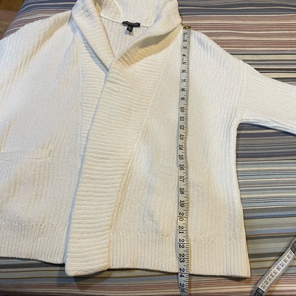 Eileen Fisher Italian Yarn Open Front Cardigan Sweater - Picture 10 of 12